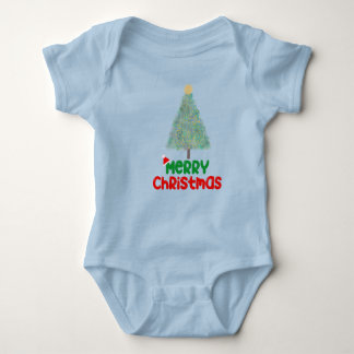 Body Para Bebê Cute Merry Christmas Tree Baby Bodysuit