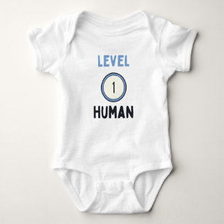 Body Para Bebê Cute Nível 1 - Roupa de mascar humana - Presente d