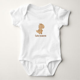 Body Para Bebê cute osaurus Cute Dino Pun – Funny Kawaii Dinosaur