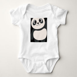 Body Para Bebê Cute panda baby T-shirt 👶😇