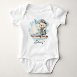Body Para Bebê Cute Sailor Teddy Bear