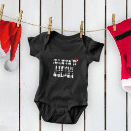 Body Para Bebê Cute Santa's Little Helper One-piece