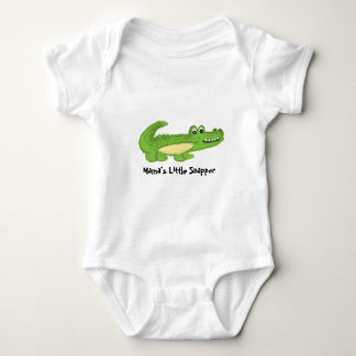 Body Para Bebê Cute Smiling Alligator Baby Bodysuit