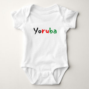 Body Para Bebê Cute Yoruba