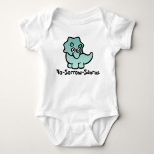 Body Para Bebê Cuteness Dino Sem Tristeza