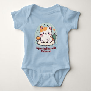 Body Para Bebê Cutensidade Acreditável Nyan - Gato Kawaii Cute