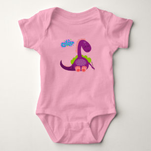 Body Para Bebê Cutie Dinossaur