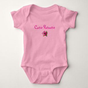 Body Para Bebê Cutie Patootie 1