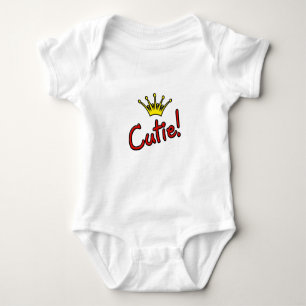 Body Para Bebê Cutie! - Princesa Coroa