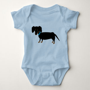 Body Para Bebê Dachshund