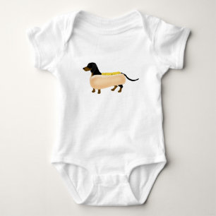 Body Para Bebê Dachshund Baby Bodydress