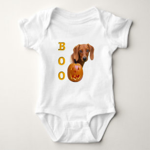 Body Para Bebê Dachshund (liso) Boo
