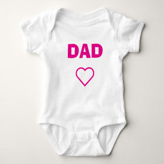 Body Para Bebê Dad T-shirt