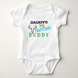Body Para Bebê Daddys Hunting Buddy