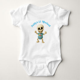 Body Para Bebê Daddy's Lil Bonehead One-Piece