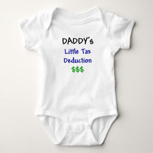 Body Para Bebê Daddys pouca dedução fiscal