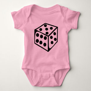 Body Para Bebê Dados - cinco