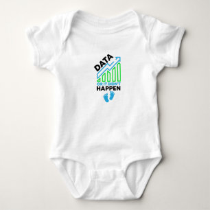 Body Para Bebê Dados ou Não Aconteceu Data Baby, Cute Data