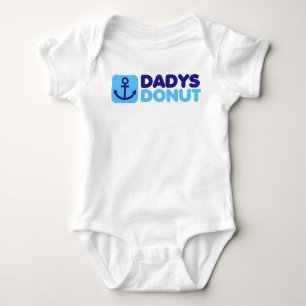 Body Para Bebê Dadys Rosquinha, bebezinho azul