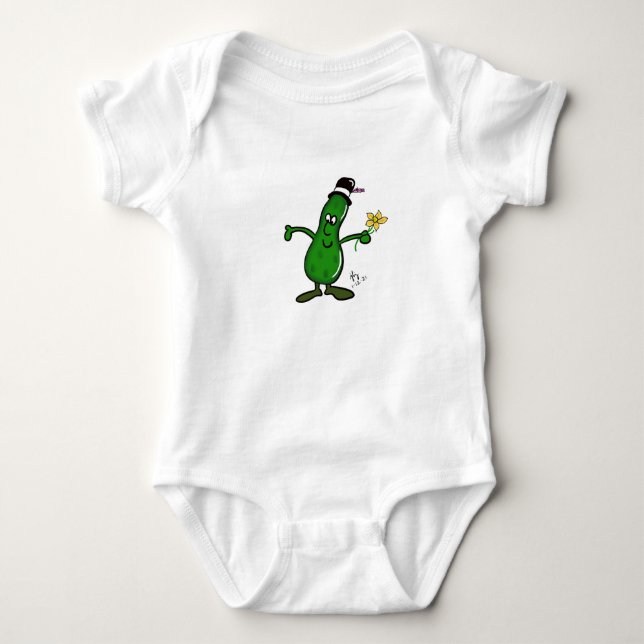 Body Para Bebê Daffy Dill (Frente)