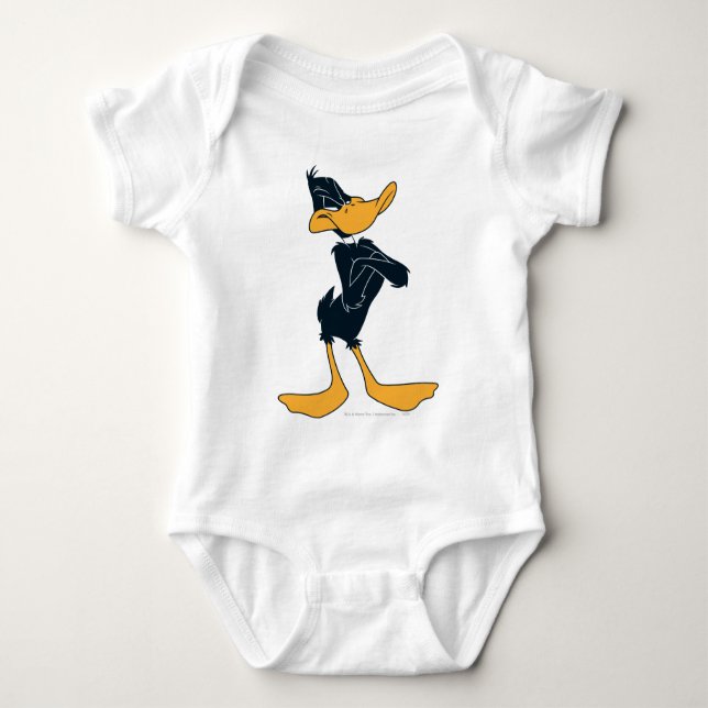 Body Para Bebê DAFFY DUCK™ com braços cruzados (Frente)