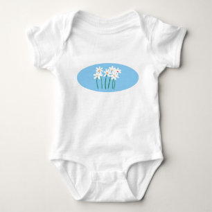 Body Para Bebê Daisies