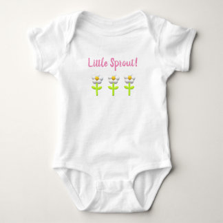 Body Para Bebê Daisy 3D 'Little Sprout' -