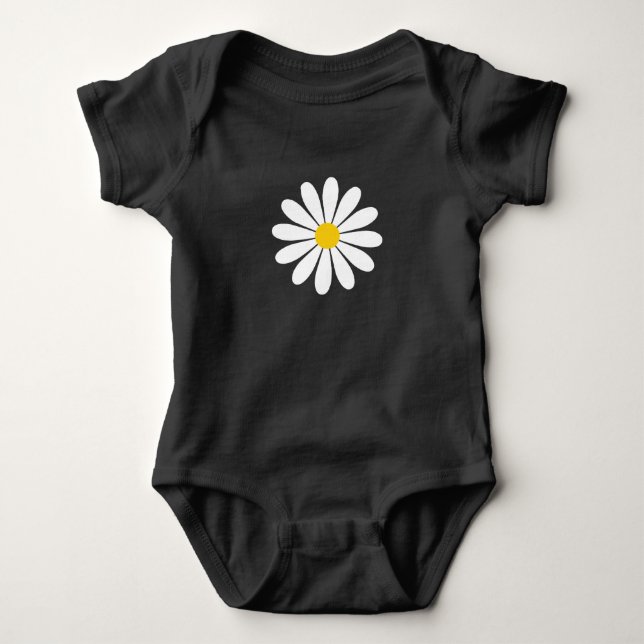 Body Para Bebê Daisy Flower (Frente)