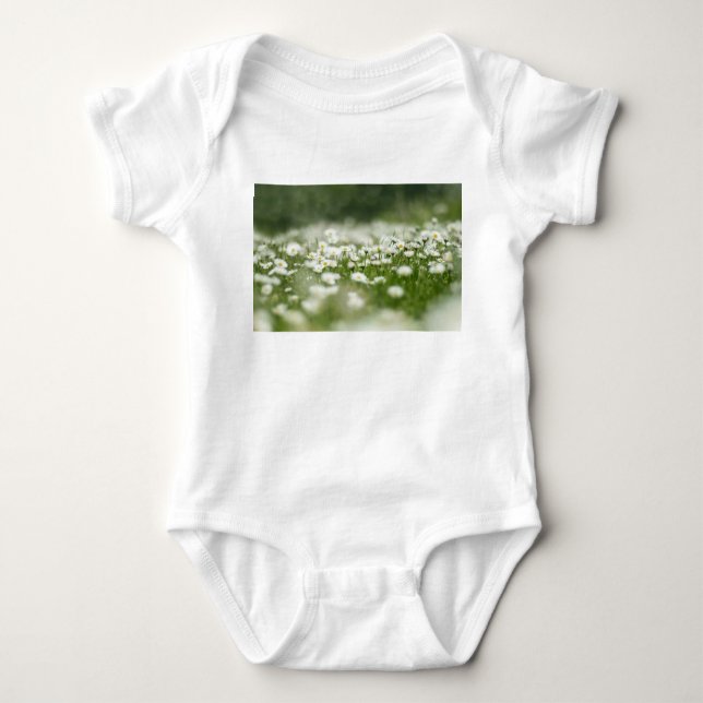 Body Para Bebê Daisy Meadow (Frente)