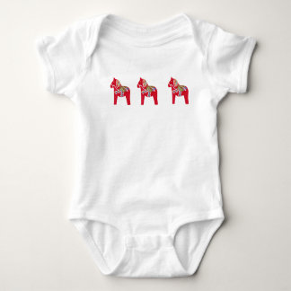 Body Para Bebê Dala Horse Baby Clothes