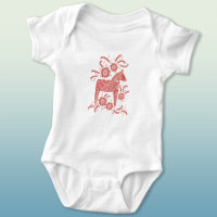 Dala Horse Red e White Suecos