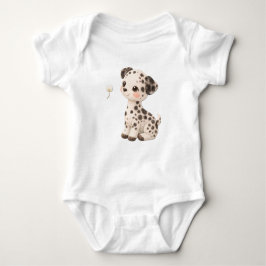 Body Para Bebê Dalmatian Baby Bodysuit – Cute Spotted Puppy 🐶