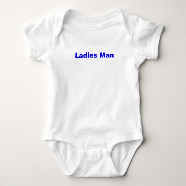 Body Para Bebê Damas Man (Frente)