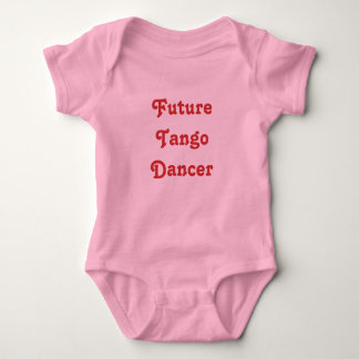 Body Para Bebê Dançarino futuro do tango
