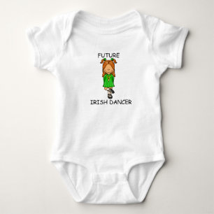 Body Para Bebê Dançarino irlandês futuro