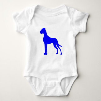 Body Para Bebê Dane Azul Grande