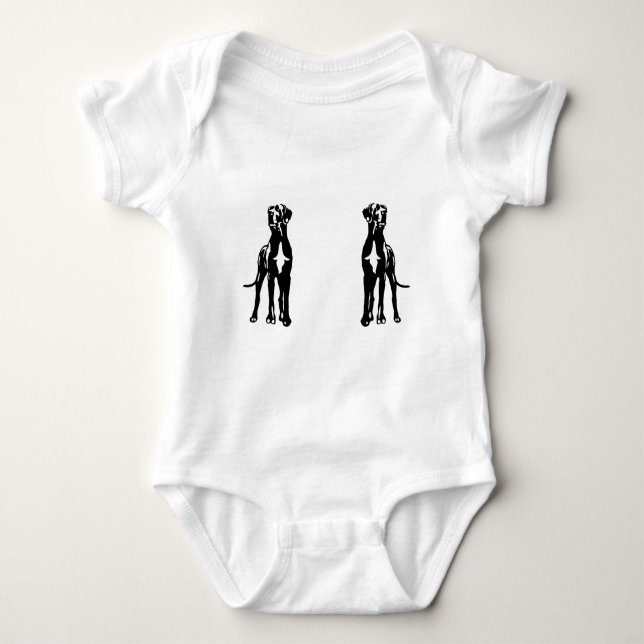 Body Para Bebê Dane Buddys Grande (Frente)