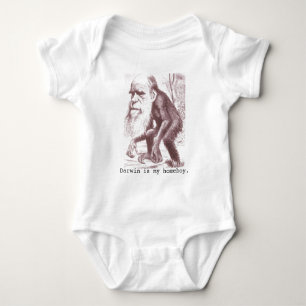 Body Para Bebê Darwin é meu ficar em casa