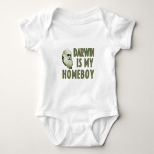 Body Para Bebê Darwin é meu ficar em casa