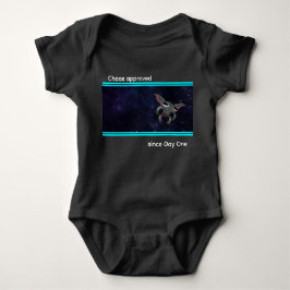 Body Para Bebê Daryl Chaos Approved Baby T-Shirt  