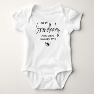 Body Para Bebê Data Personalizada Primeiro Avós Avós