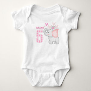 Body para bebê de cinco meses