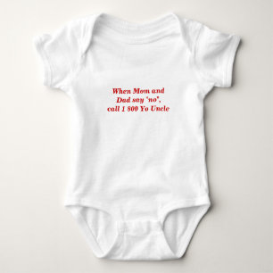 Body Para Bebê De "romper do bebê do tio Yo"