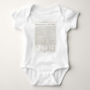 Body Para Bebê Declaração do original da independência