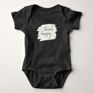 Body Para Bebê Deco macio V pensa feliz