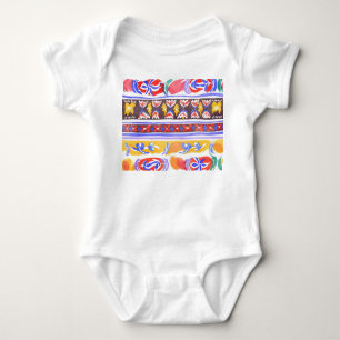 Body Para Bebê decor romeno tradicional
