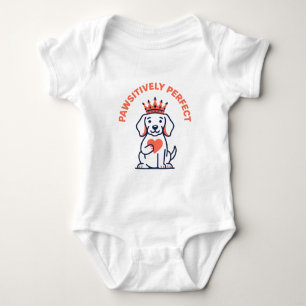 Body Para Bebê Decoração de Berçário Real para Cães Perfeitamente