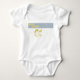 Body Para Bebê Deer Refletion-Star