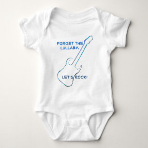Body Para Bebê Deixe-nos balançar o t-shirt infantil