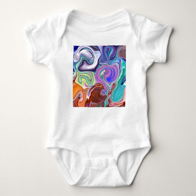 Body Para Bebê Delirious (Frente)